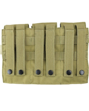 Triple Mag Pouch Velcro Style