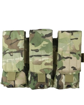 Triple Mag Pouch Velcro Style