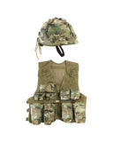 Kids Assault Vest & Helmet Set