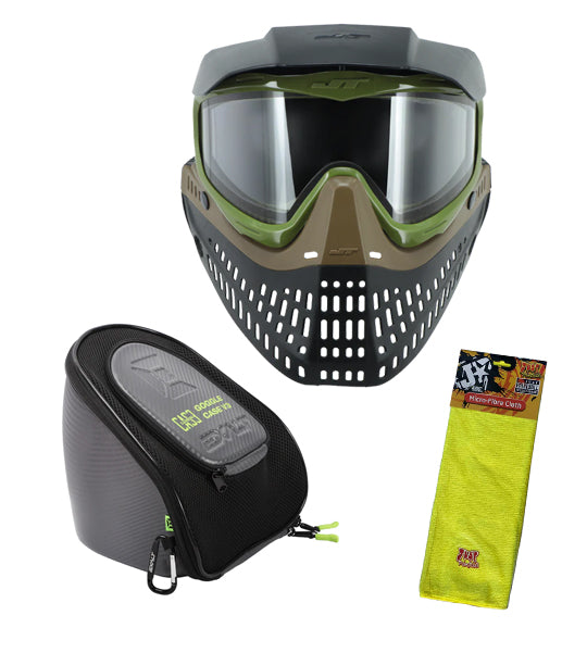 JT Proflex Thermal Mask + Exalt Mask Case + JP Lens Cloth