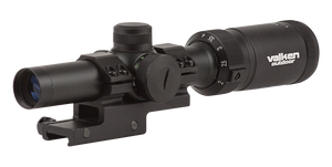 Valken Outdoor 1-4×20 w/Mount Mil-Dot Reticle Scope - Save £15