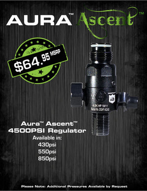 Immortal Air Aura Ascent 4500psi Regulator