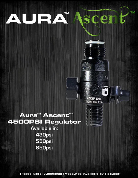 Immortal Air Aura Ascent 4500psi Regulator
