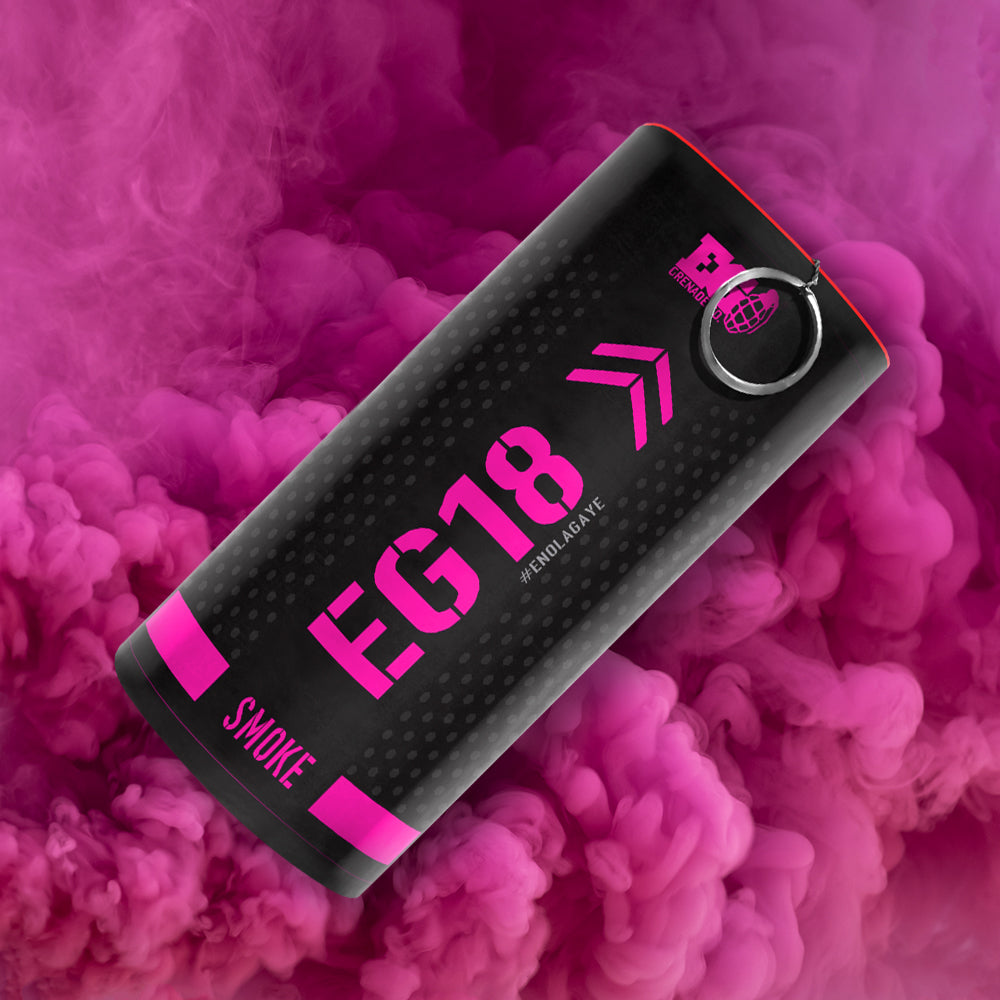 EG18 Smoke Grenade - Single Colour - 5 Pack