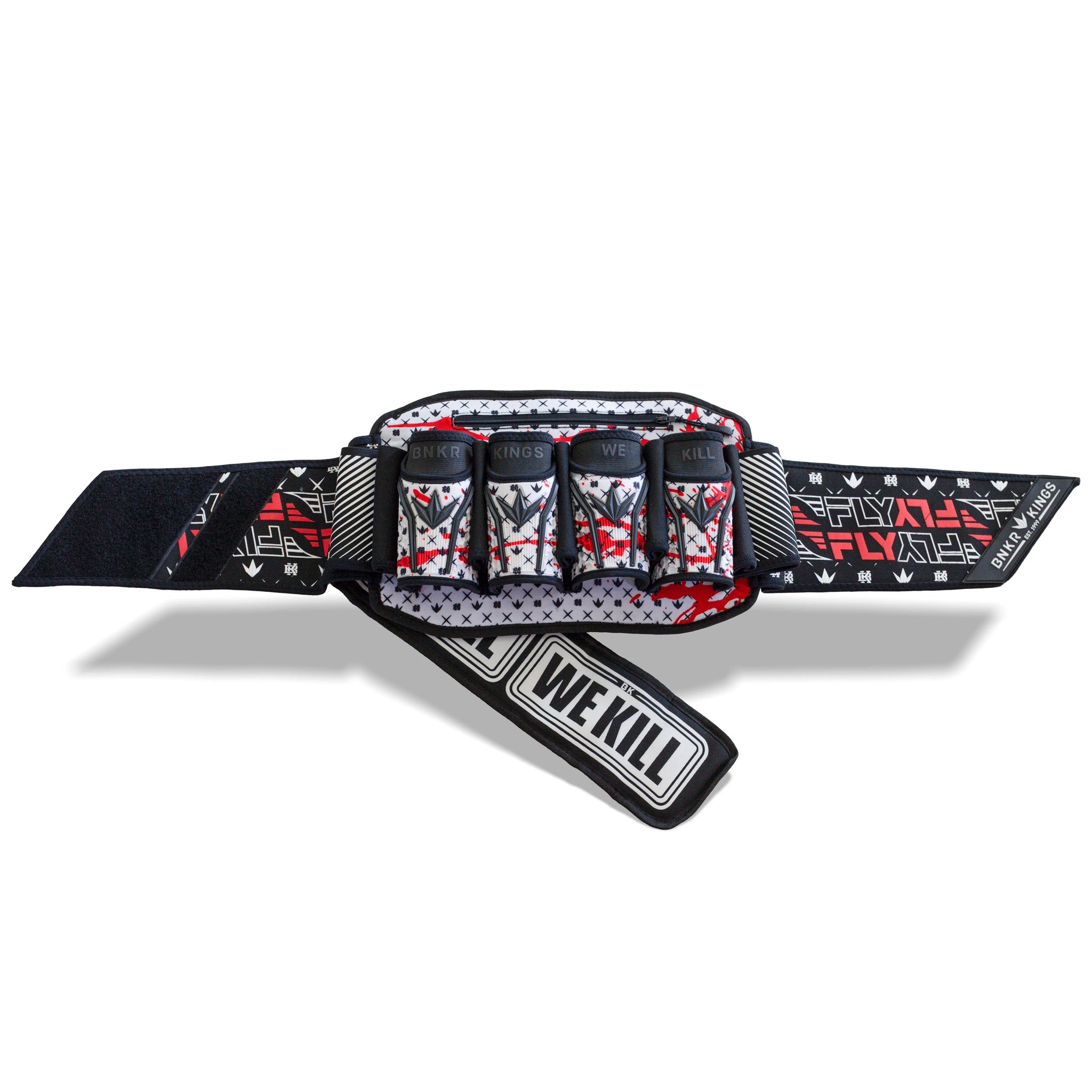 Mad Balls Pack Ceinture Pod Paintball Maddog Pro 3+2 Avec Poches Mad Balls Pack Ceinture Pod Paintball Maddog Pro 3+2 Avec Poches