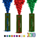 Friction Smoke Grenade - Mixed Colour - 10 Pack