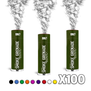 Friction Smoke Grenade - Single Colour - 100 Pack