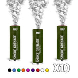 Friction Smoke Grenade - Single Colour - 10 Pack