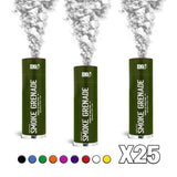 Friction Smoke Grenade - Single Colour - 25 Pack