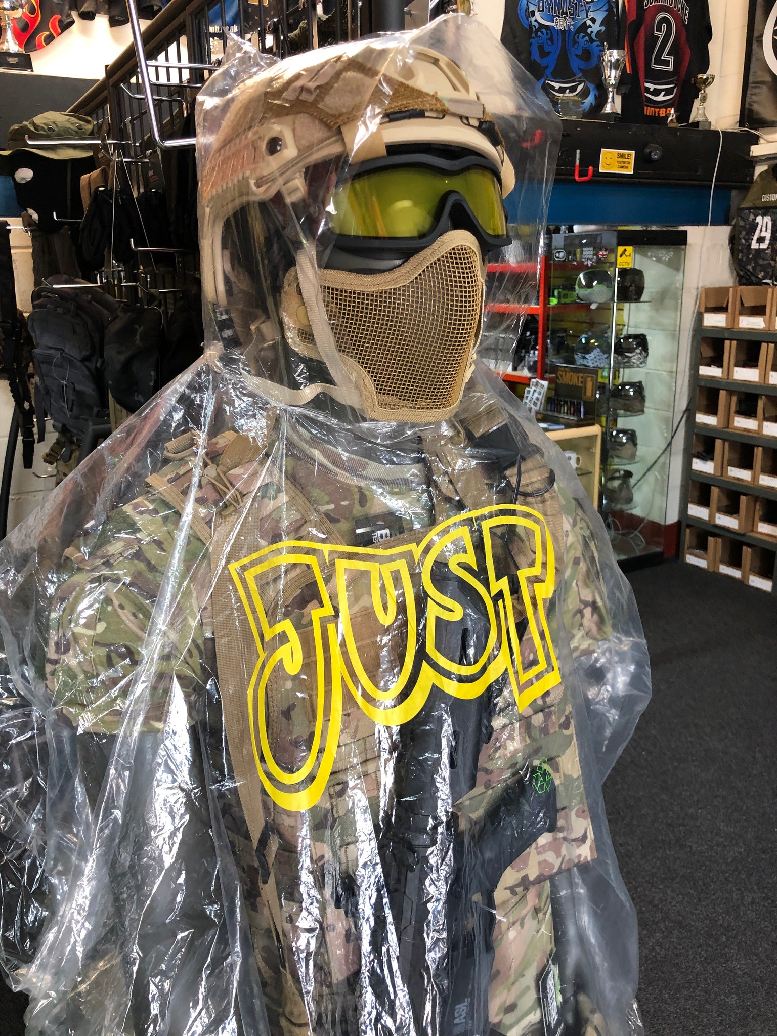 Just Paintball Poncho