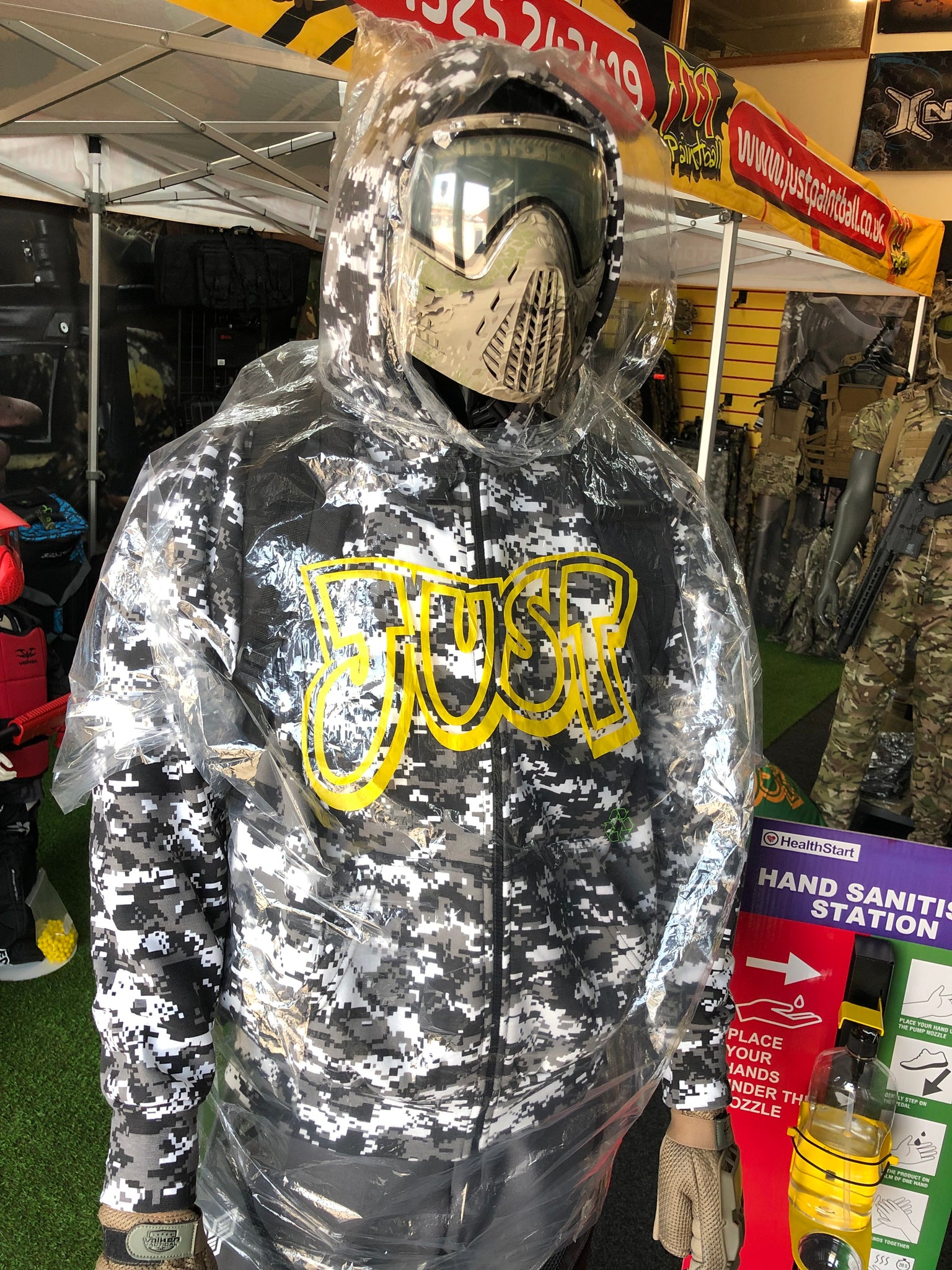 Just Paintball Poncho