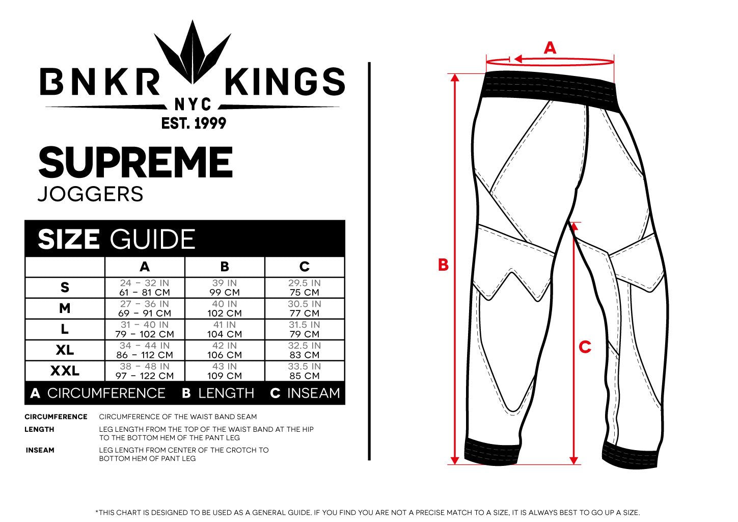 BUNKERKINGS SUPREME JOGGER PANTS