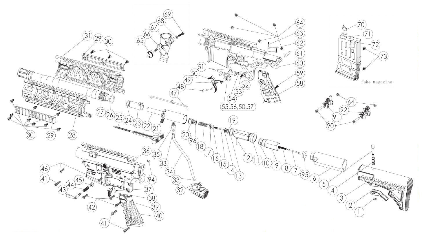 Tippmann TMC Spare Parts