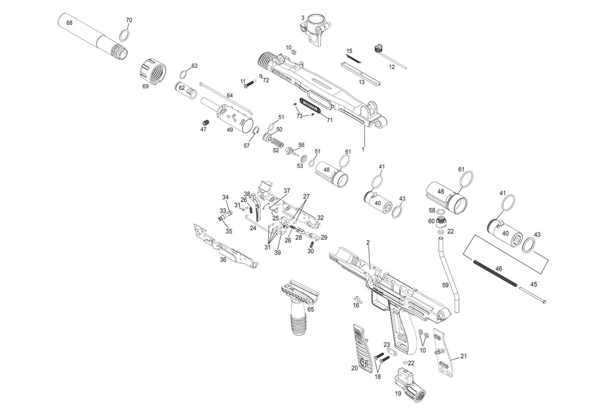 Tippmann FT-12 Spare Parts