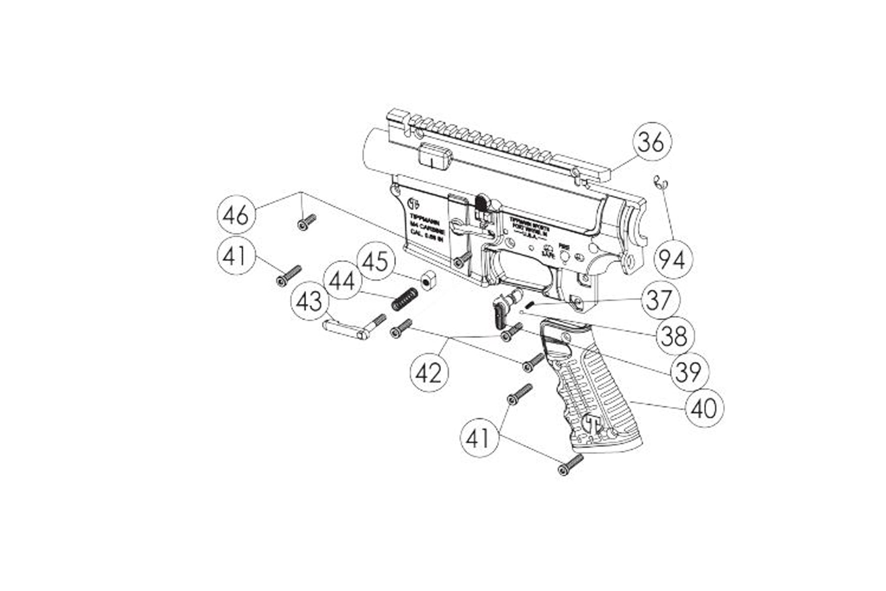 Tippmann TMC Spare Parts