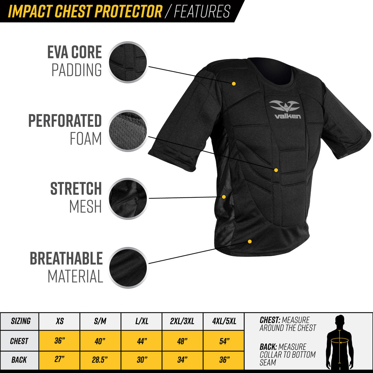 Valken Impact Chest Protector