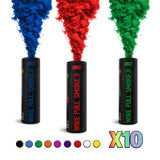 WP40 Smoke Grenades - Mixed Colour - Pack Of 10