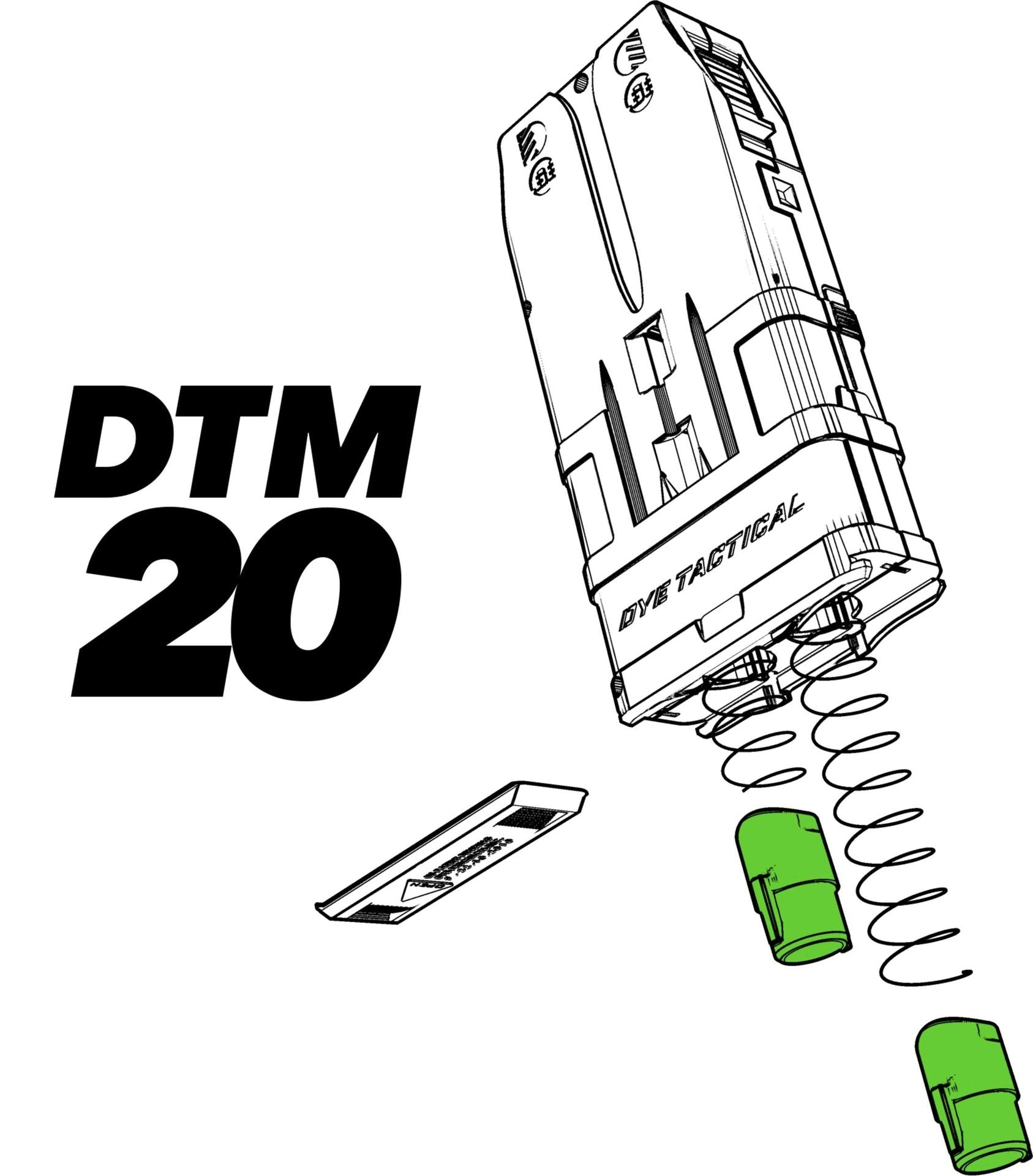 Eclipse DTM-20 Spring and Follower Kit 12pk