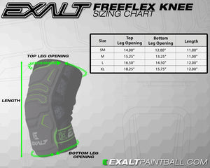 Exalt FreeFlex Knee Pad Black