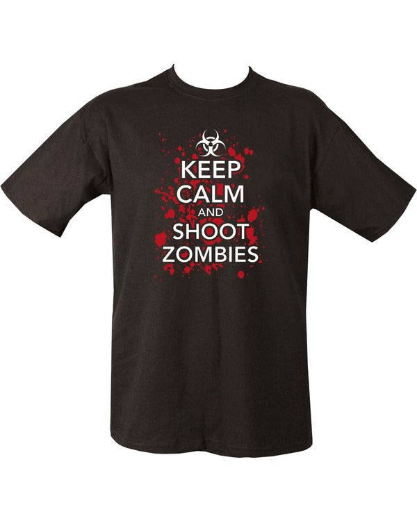Keep Calm Shoot Zombies T-Shirt