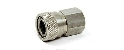 Paintball Quick Disconnect Adapter: Female Paintball to 1/4" Female NPT, AC392