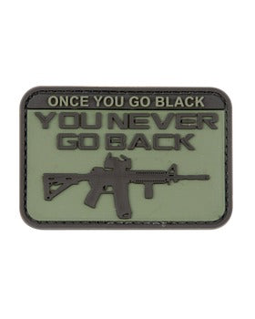 Tactical Patch - Once You Go Black
