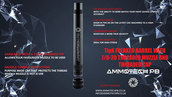 Ammotech Tipx Freak Barrel With Threaded Tip