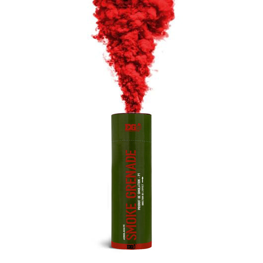 Friction Smoke Grenade - Single Colour - 10 Pack